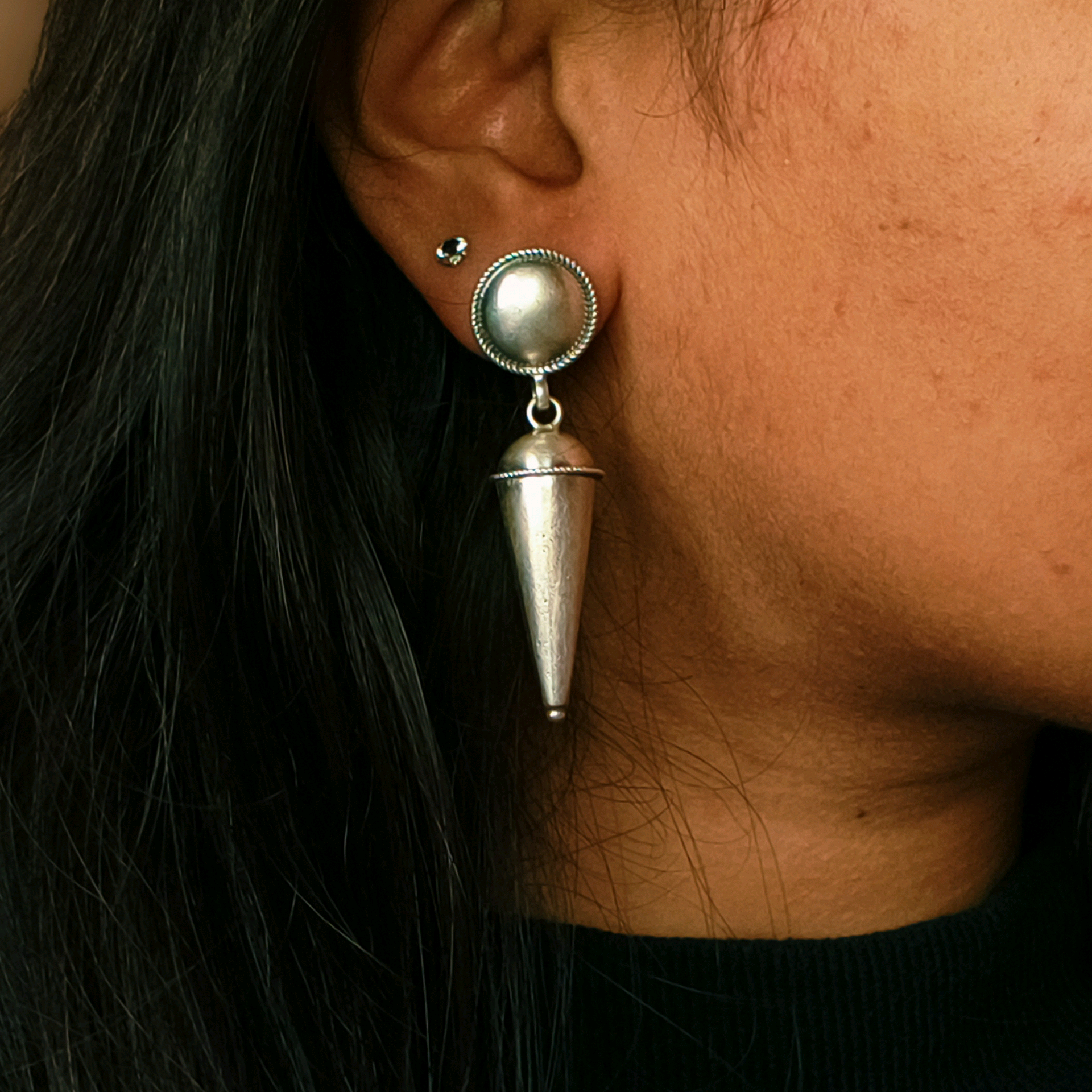 Kaara cone earrings 